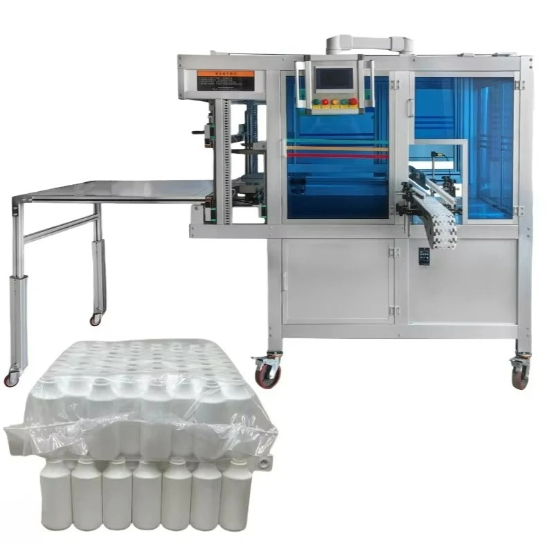 Customizable empty bottle packing machine
