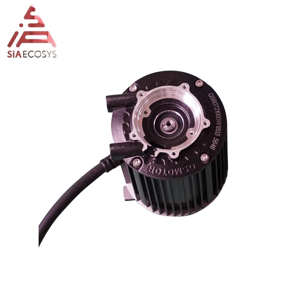 

QSMotor 1000W 80H Mid Drive Motor For Electric Motorcycle From SIAECOSYS