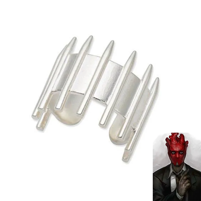 Anillo de Cosplay de Anime Dorohedoro Shin, anillos personalizados de moda ajustables Unisex, joyería para fiesta de Halloween