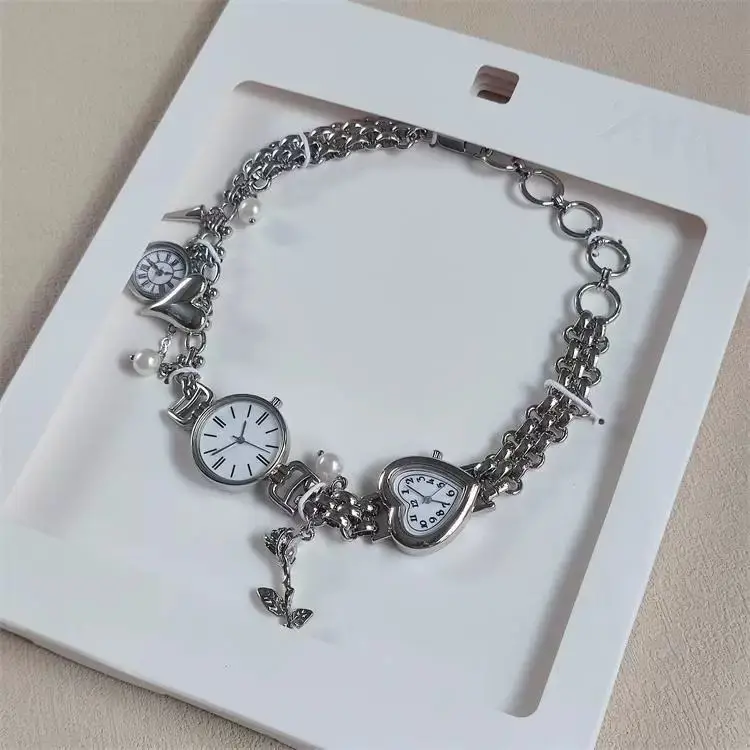 New Fashionable And Trendy Watches Necklaces Punk Women's Necklaces Pearl Elegant Party Jewelry Accessories 2026