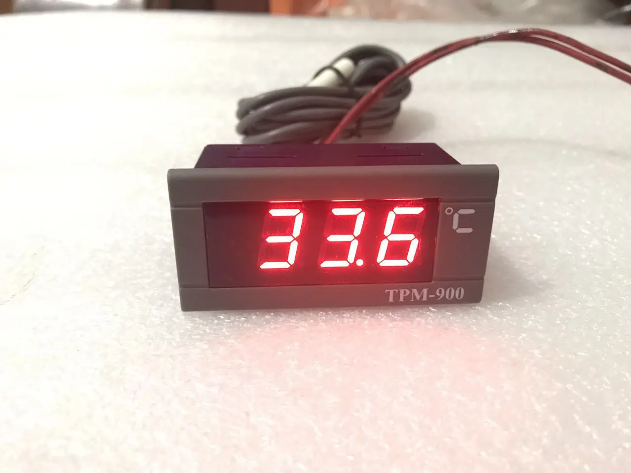 TPM-900 220V Numérique Température ThermoandreThermo Contrôleur de Température LED Panneau Mètre Contrôle avec Capteur