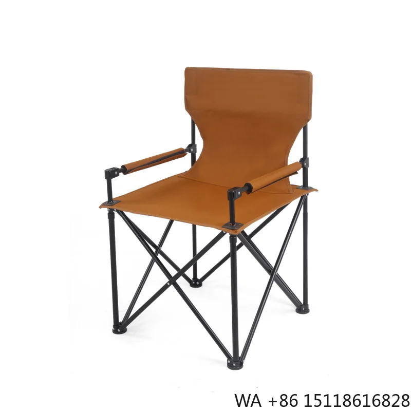 Custom Camping Chair 150KG Heavy Duty Lightweight Oxford Personalized Foldable Camping Chair with Cup Holder