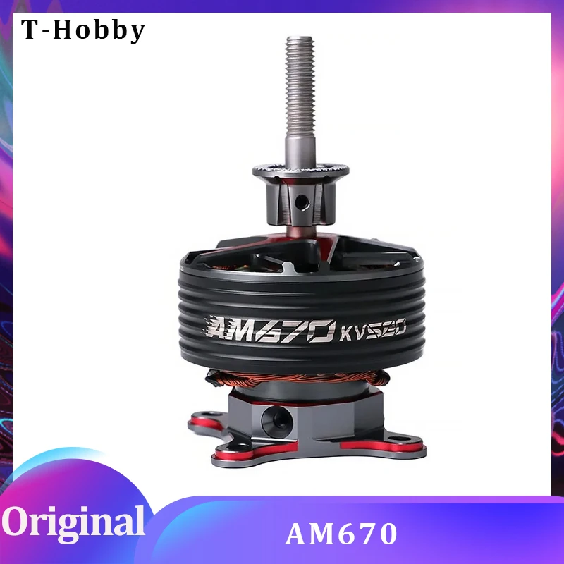 

T-Hobby AM670 AM Series Brushless Motor Light weight for Fixed Wing Drone 3D Freestyle Flight