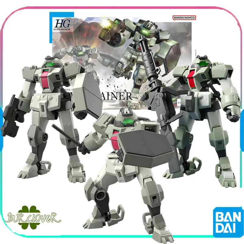 

Bandai Original GUNDAM HG Series DEML TRAINER Assembly Model Toys Collectible Model Ornaments Gifts For Children