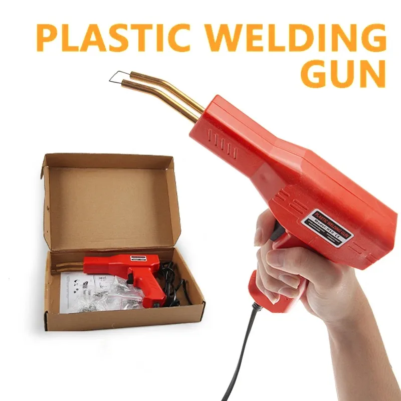 

Plastic Welder Welding Machine Car Bumper Soldering Gun 4 Types Staples for Bumper/Kayak/Plastic Product Repairs