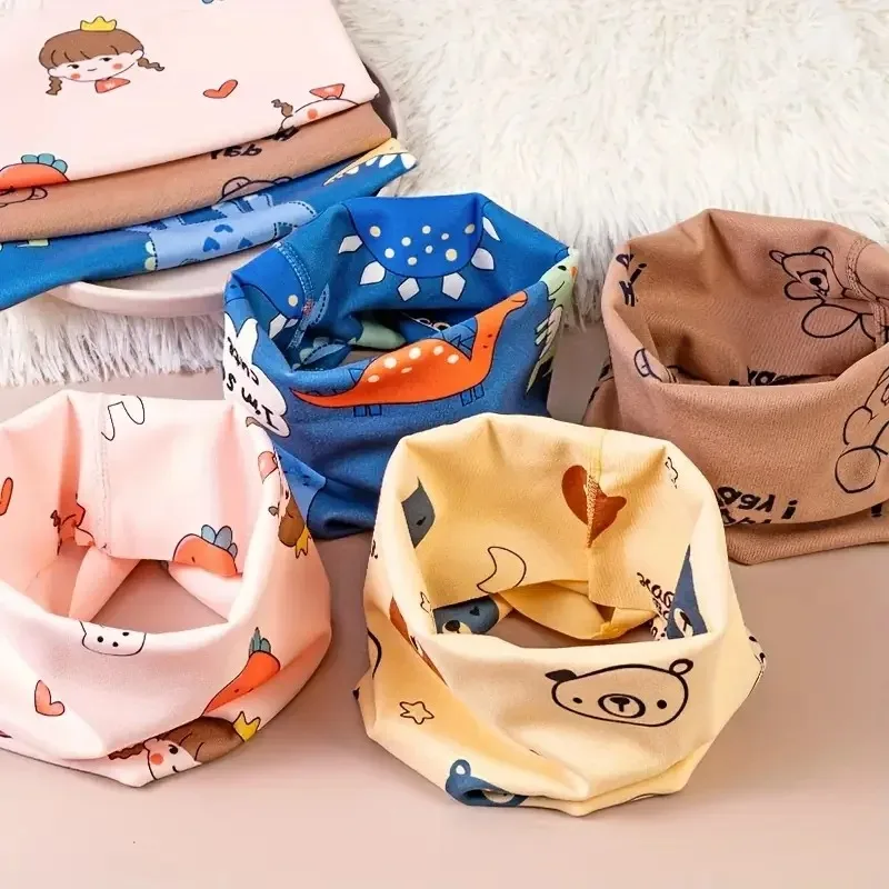 1-5PCS Toddler Neck Cover Fleece Warm Seamless Windproof for Baby Boy Girl Travel Vacation Camping Hiking Outdoor Winter