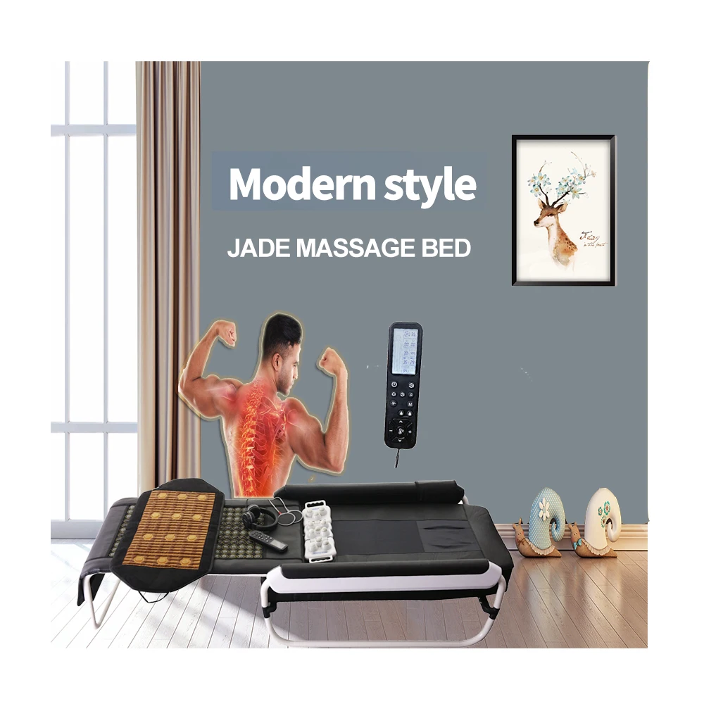 V3 Master Terapia De Masaje Stable Lumbar Traction muscle relax Jade Roller Electric Korea Salon Furniture infrared massage bed