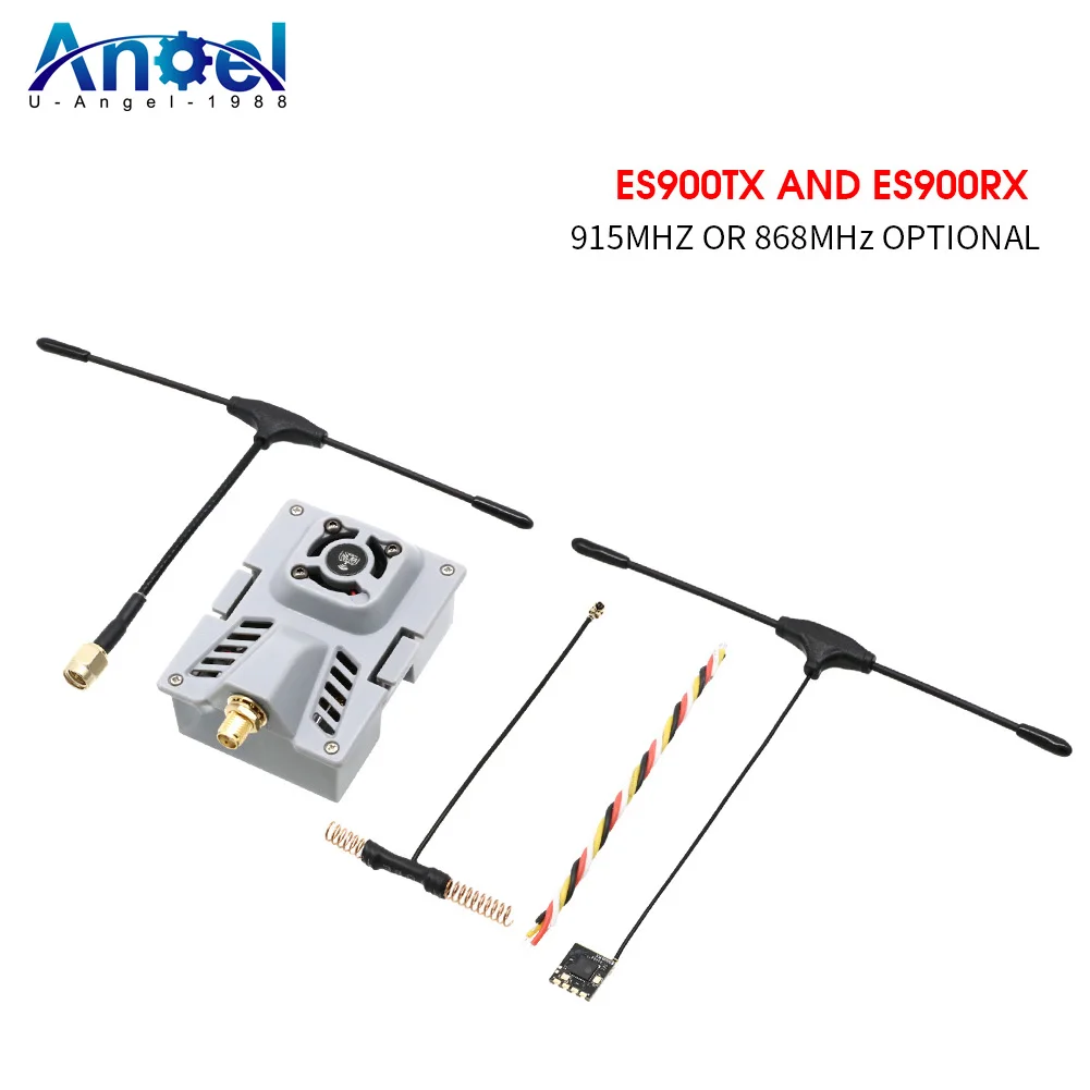 

Happymodel ELRS Micro ES900RX（Receiver）ES900TX（Module）Combo Kit 915MHz ExpressLRS Firmware For RC FPV Drone Parts