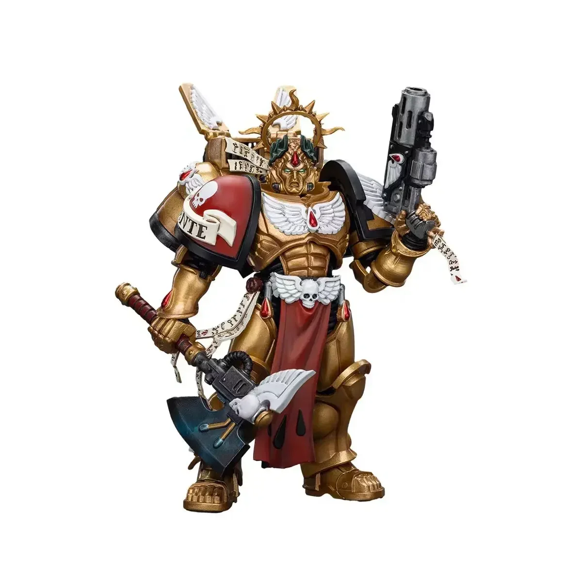 

В наличии JOYTOY Warhammer 40k Dante 1/18 Фигурка 12,6 см, модель командира ангелов крови, игрушки