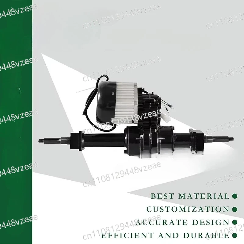 Differential with brake rear axle suitable for tricycle/electric scooter wheels