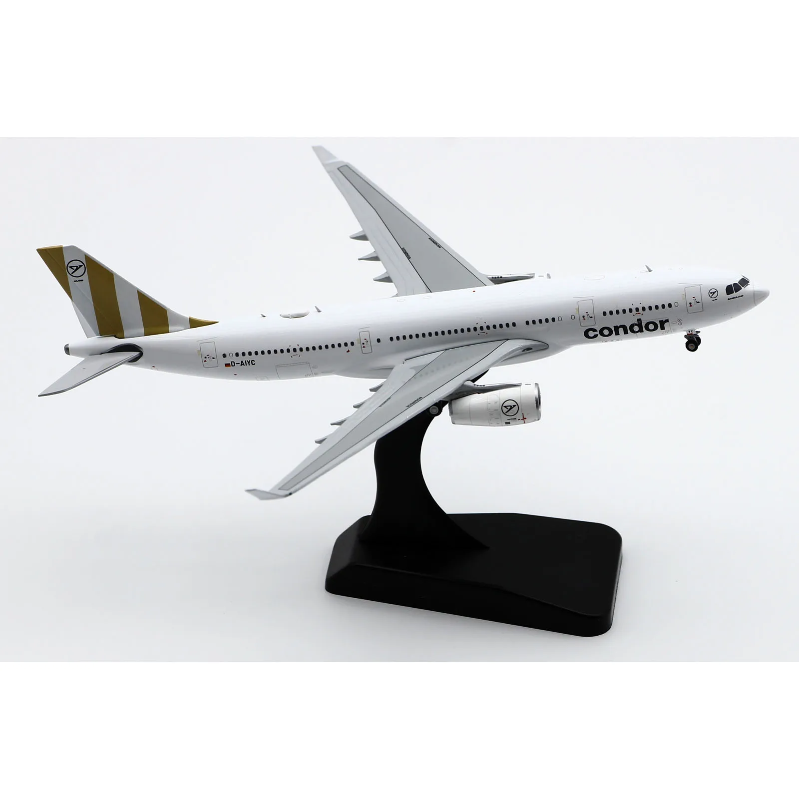 XX40115 Alliage Collection Avion Cadeau JC Ailes 1:400 Condor Airlines Airbus A330-200 Moulé Sous Pression Avion Jet Modèle D-AIYC Avec Support