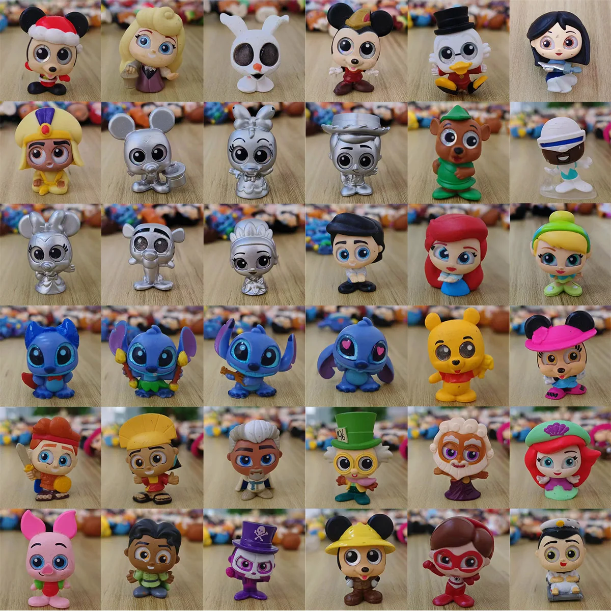 

Disney Doorables Cute Dolls Cartoon Glittery Eyes Figure Anime Figurine Ornaments Collection Children Birthday Gifts Model Toy