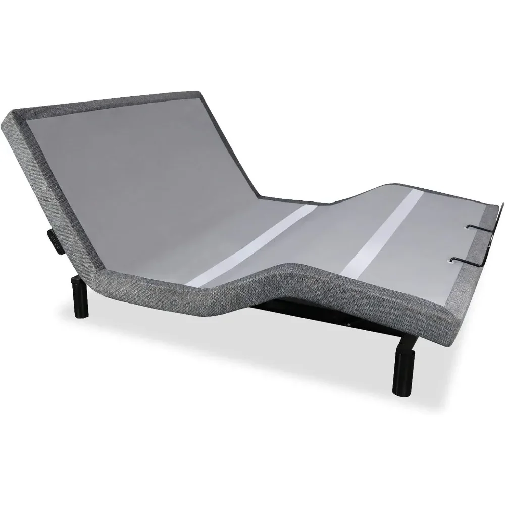 Adjustable Bed Base, Wireless, Massage, Zero-Gravity, Anti-Snore, Night Light, Memory, Full Wireless Remote Adjustable Bed Frame