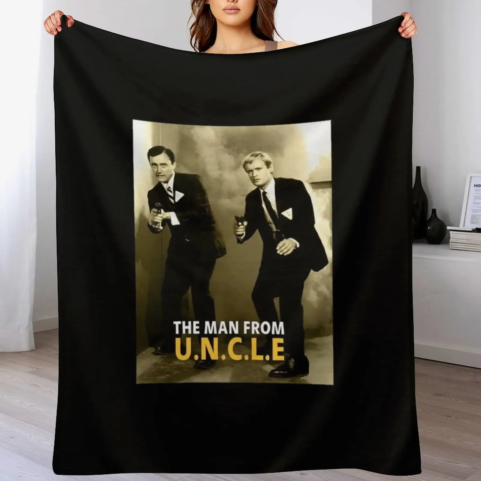 

The Man from UNCLE 1964 Full Series Throw Blanket warm winter Fashion Sofas cosplay anime blankets ands Blankets