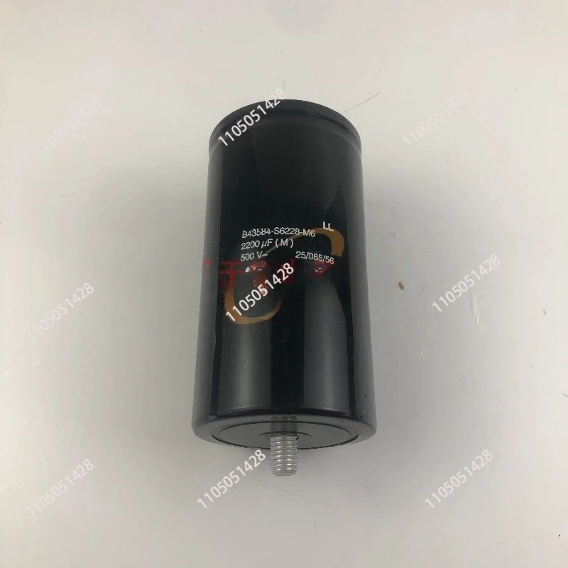 Brand new original EPCOS B43584-S6228-M6 500V2200UF inverter aluminum electrolytic capacitor