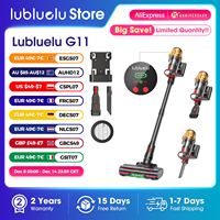 Lubluelu G11 Cordless Vacuum Cleaner 50KPA Powerful Suction Anti-Tangle Brush 50 Mins Runtime for Pet Hair on Hard Floor Carpet