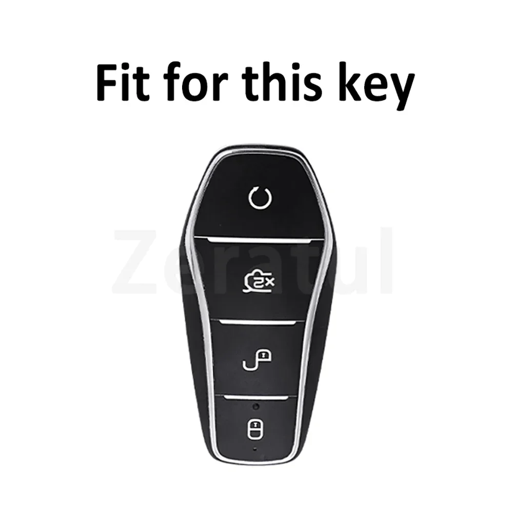 Funda de TPU para llave de coche, soporte Fob para BYD Atto 3 Han EV Dolphin Song PRO Max Tang DM Yuan Dolphin E2 Qin PLUS