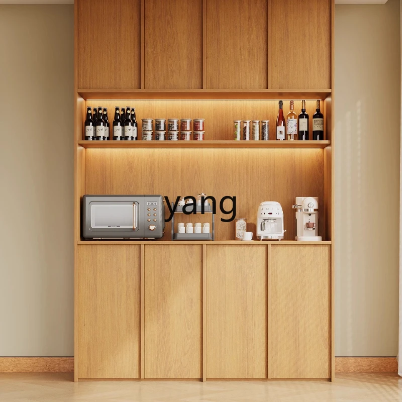 

YHM solid wood dining side cabinet living room storage large capacity