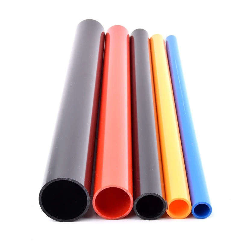 4 Colors PVC Pipe O.D 20~75mm Agriculture Garden Irrigation Hard Tube Fish Tank Water Pipe Aquarium Supplies Home DIY Freme Tube