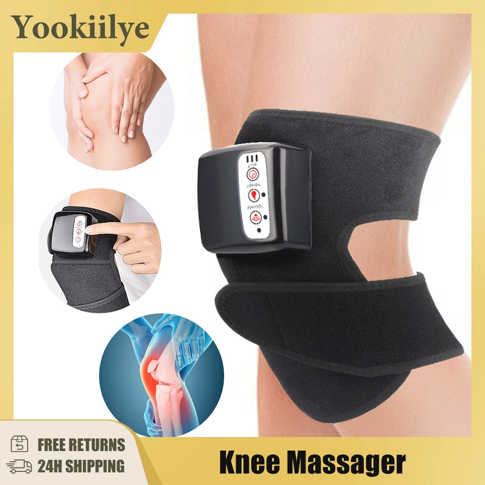 

Electric Leg Heating Knee Pads Infrared Heated Therapy Hot Compress Knee Arthritis Pain Relief Back Shoulder Elbow Brace Healthy