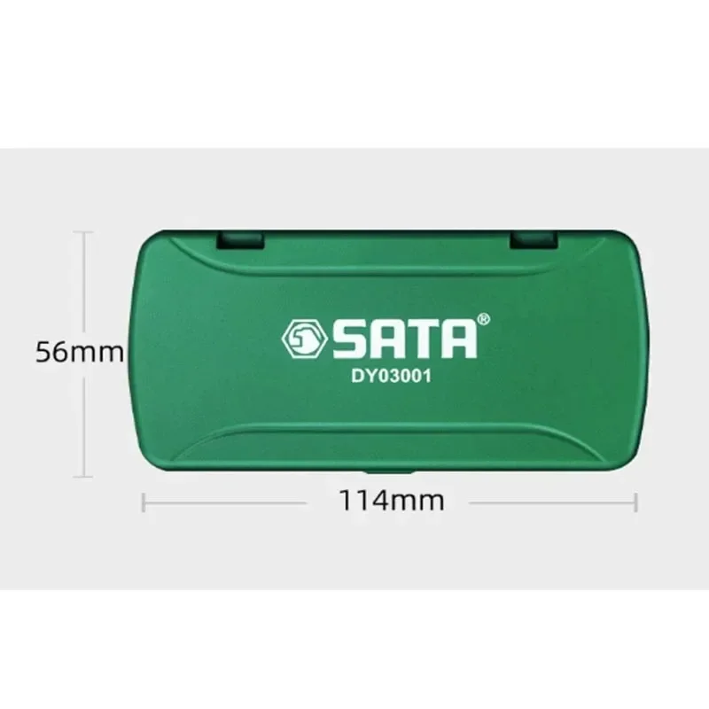 Sata Multimeter Full Range Overload Protection AC and DC Voltage Mini Pocket Easy Measurement Measurable Continuity Digital