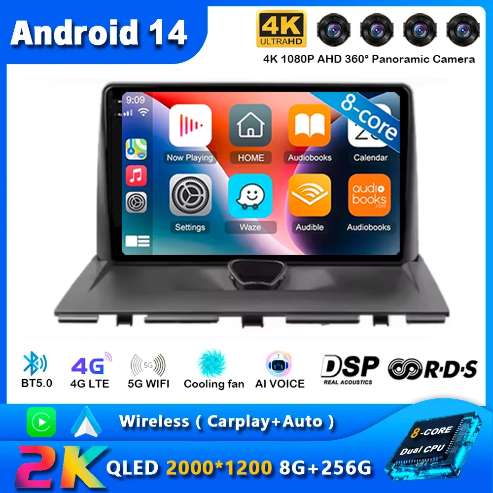 

Android14 Car Radio Carplay For Peugeot Expert 2 G9 2007-2017 Navigation GPS Auto Stereo Multimedia Player 5G Wifi Video No 2din