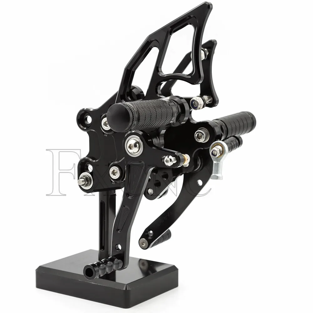 For YAMAHA YZF R3 MT03 2014-2021 Motorcycle Rearset  Footrest Footpeg Pedal CNC Aluminum Alloy Foot peg Rearset Rear Set