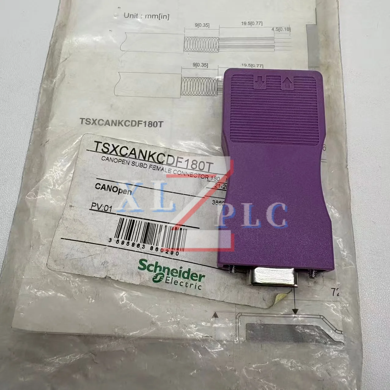 Convertisseur de fréquence ACS355-01E-04A7-2 neuf