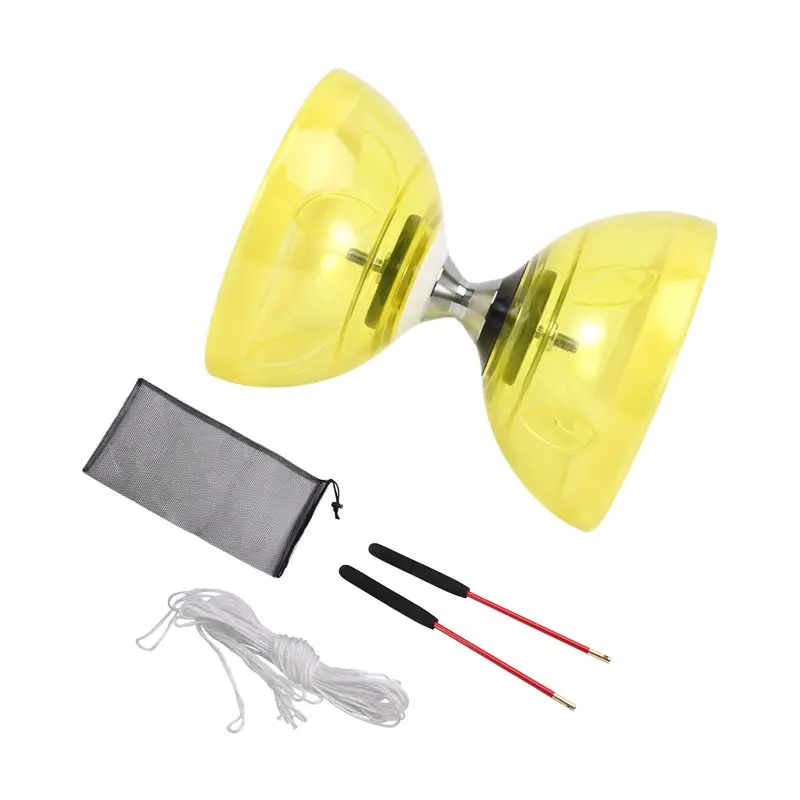 

YSUN-Three-Bearing Double-Head For Diabolo For Diabolo Yo-Yo Outdoor Fitness Elderly Children' S Play B