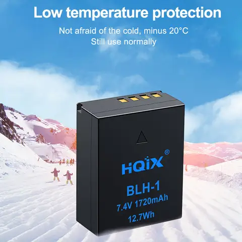 올림푸스 E-M1Ⅱ E-M1 E-M1X Mark Ⅱ E-M1 Mark Ⅲ 카메라 BLH-1 배터리 충전기용 HQIX