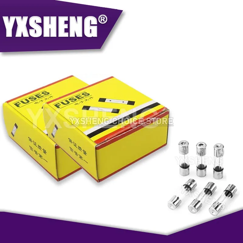 10PCS 6x30mm Fast Blow Glass Tube Fuses 1A 2A 3A 4A 7A 8A 12A 15A 20A 25A New And Original YXSHENG Fuse