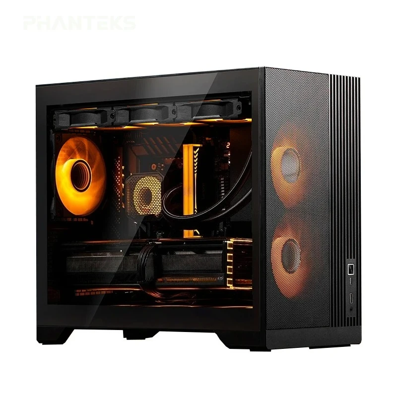 XT M3 black and white gaming case supports motherboard gaming PC case
