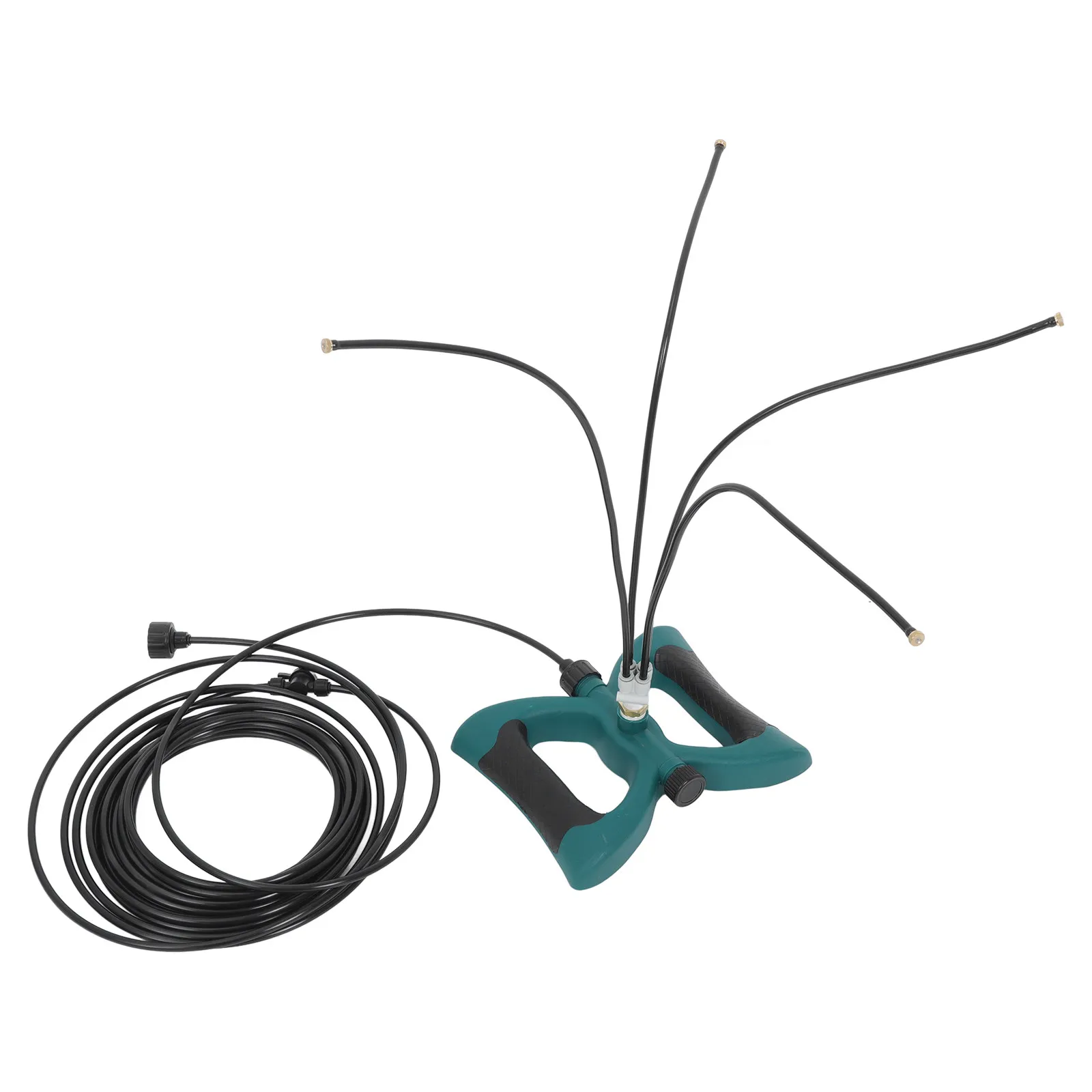 Fan Misting Kit Cooling Mister for Patio Ac System Nozzles ABSPP Automatic Rotary Sprinkler Chicken