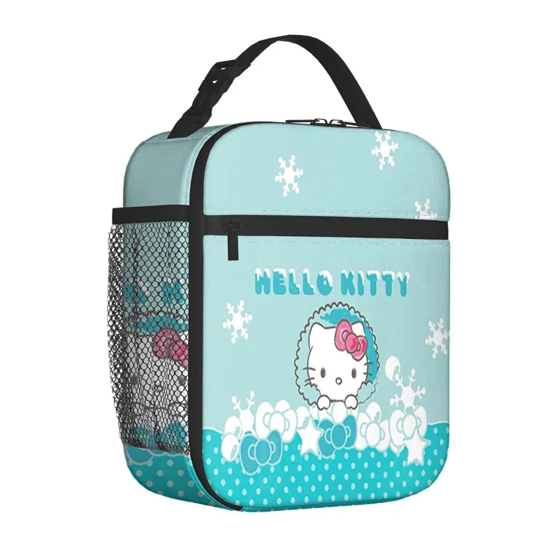 HelloKitty Cartoon Animated Lunch Bag Children's Fully Printed 3D Digital Insulated Bag Portable Outdoor Picnic Bag Wholesale