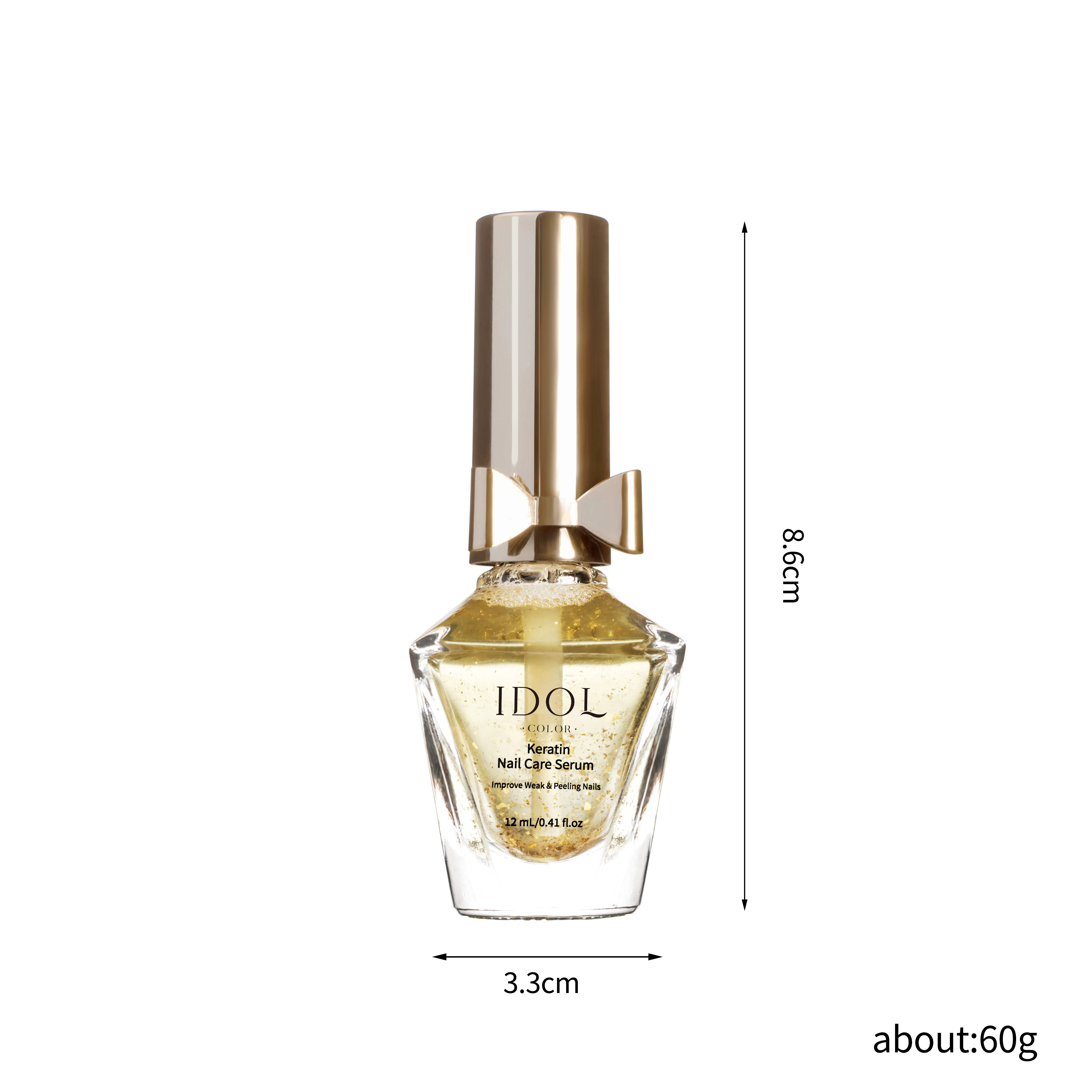 مصل العناية بالأظافر، يحسن الأظافر الضعيفة وتقشيرها، تركيبة هيبوالرجينيك مع الجلسرين للأظافر القوية والصحية