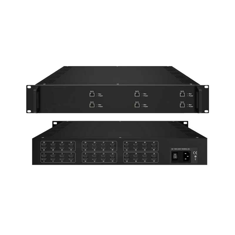 KUNUOMAGIC 3228M-N Factory Direct HD IP MPTS SPTS ASI H.265/H.264 Encoder Headend Systems 5-Year Warranty Rack Mount Web