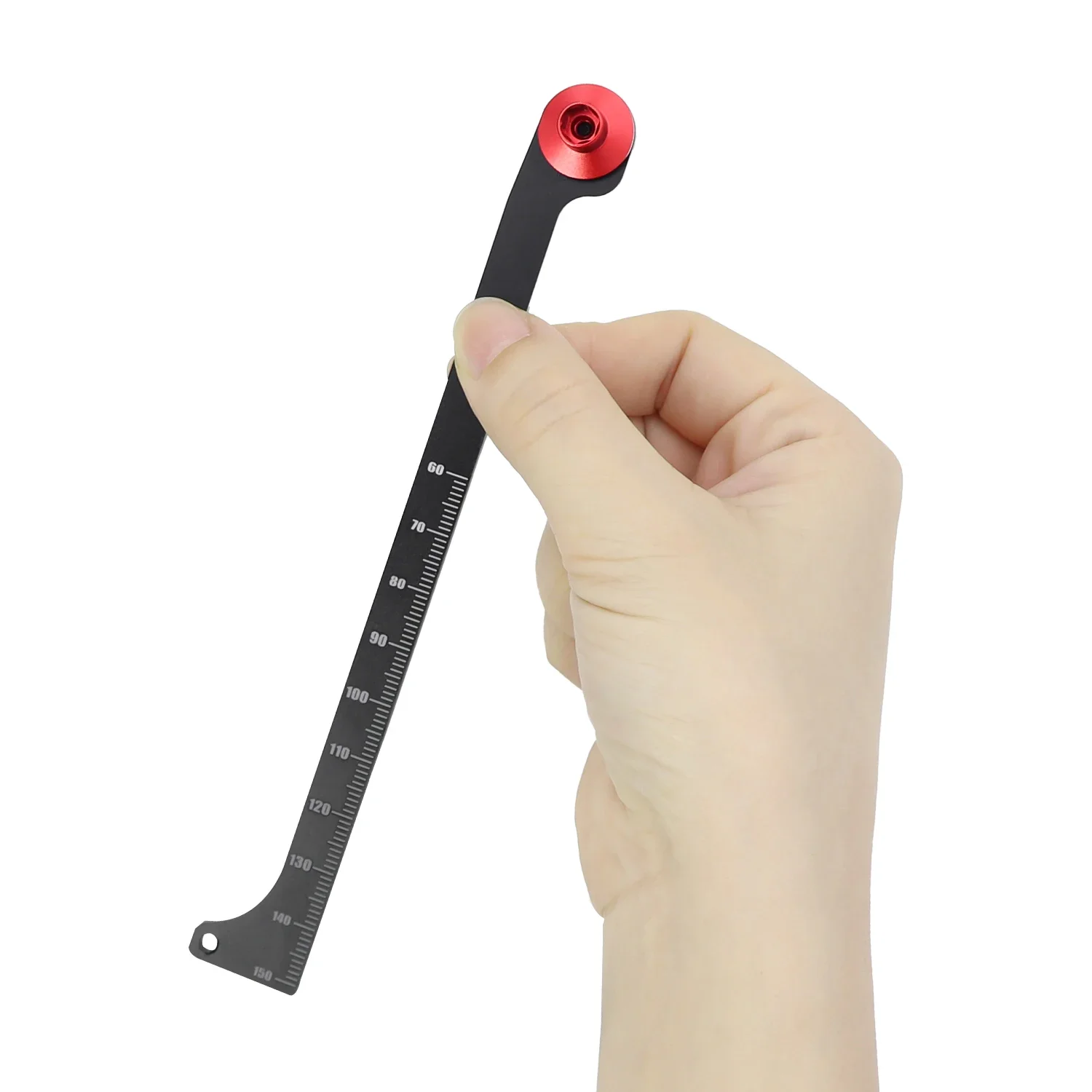 RC Shock Absorber Travel Measuring Ruler Universal Tool For 1/8 1/10 Rc Off-road Vehicle Arrma Traxxas Hpi Huanqi727 Axial Scx10