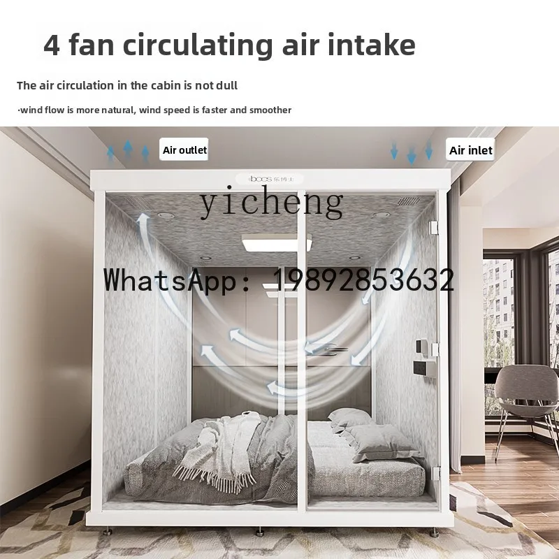 simple piano silent cabin soundproof room household sleep cabin soundproof room mobile office study cabin professional