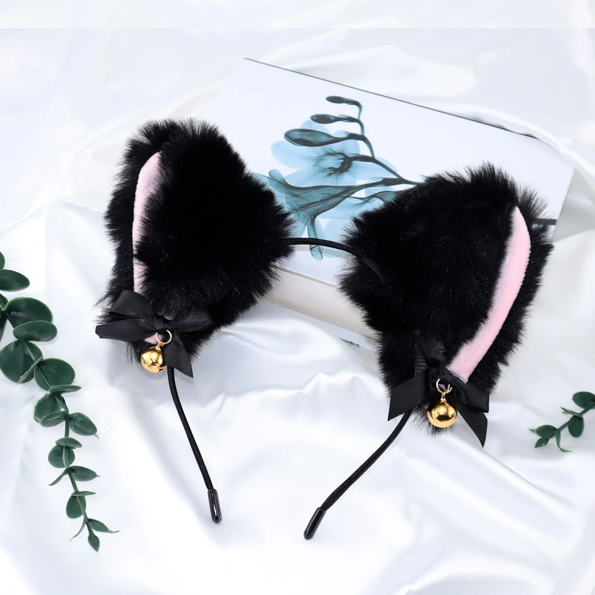 Cute Cat Tail Anal Plug Bow-Knot Soft Cat Ears Headbands Collar Erotic Cosplay Couples Accessories SM Sex Toys for Female Male view 2