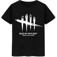 Dead by Daylight game hermosa camiseta de manga corta con top de algodón
