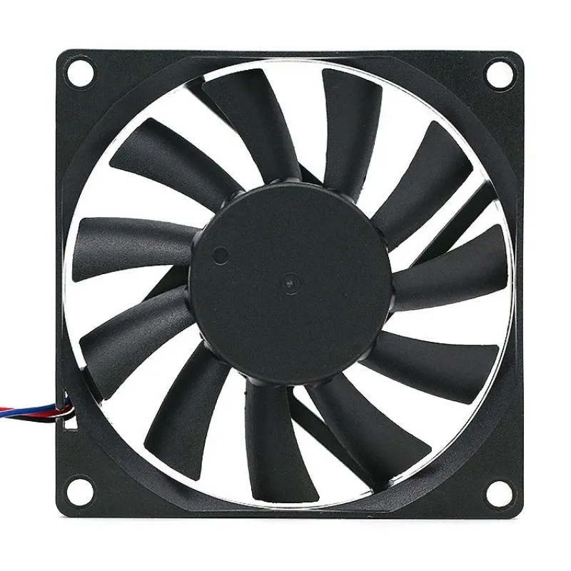 Delta AFB0812SHB 80*80*15mm 80mm 8015 12V 0.40A 3Wire chłodnica komputerowa wentylator chłodzący — zdjęcie 4