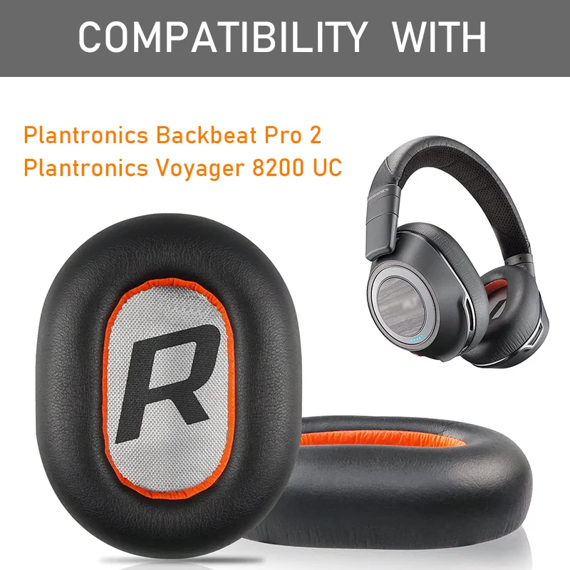 وسادة أذن KUTOU-Ear poat Pro 2 ، سماعة رأس ، Voyager ، وسادات أذن من الفوم الناعم ، BackBeat Pro 2