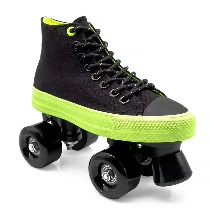 أحذية التزلج على الجليد ذات الصف المزدوج للرجال والنساء، أحذية رياضية كاجوال، قابلة للتنفس وغير خانقة للتزلج على الجليد