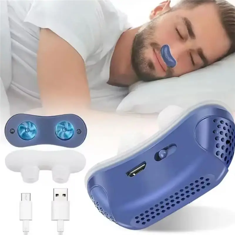 HOT SALE-Anti Snoring Devices Upgraded Adjustable Wind Speed Electric Snoring Solution Snore Reducing