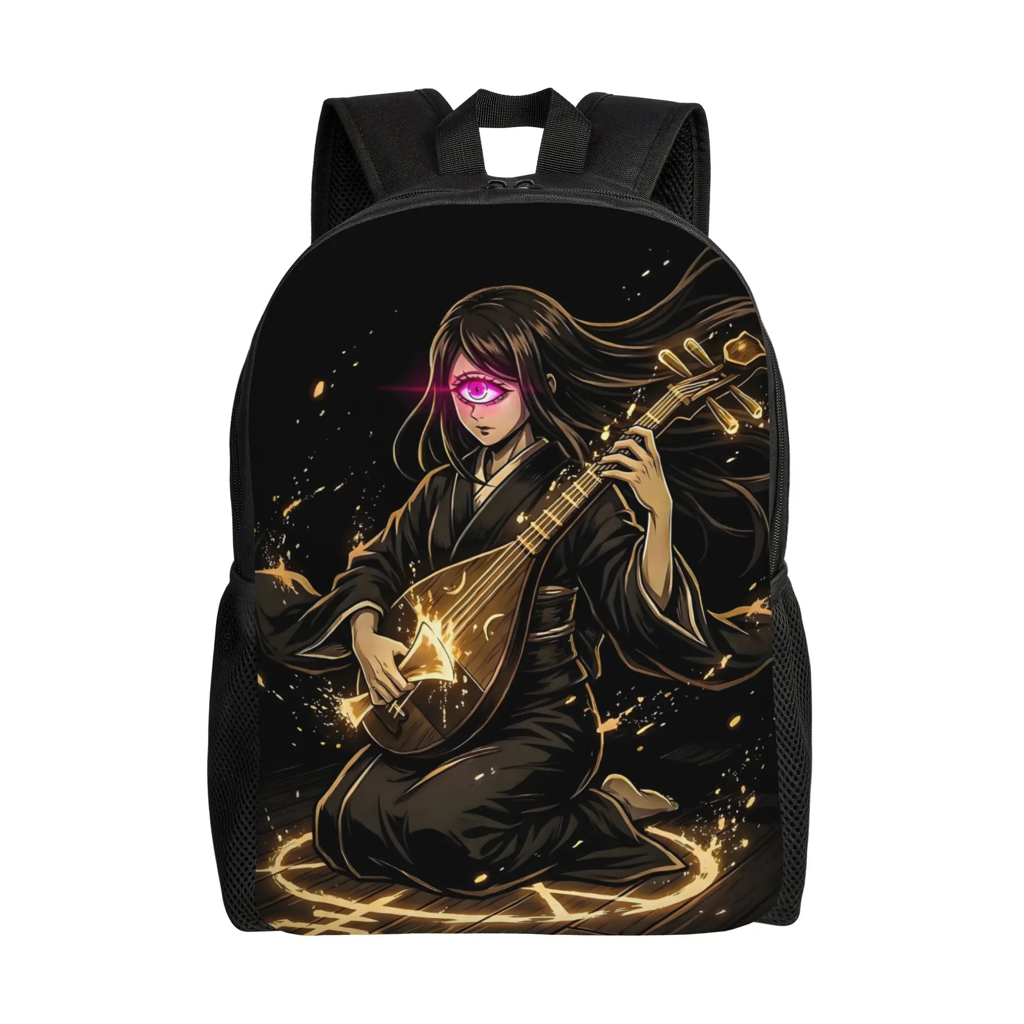 1Piece Backpack Nakime Biwa New School Year Daypack For School  Demon Slayer Gift New Term Starts