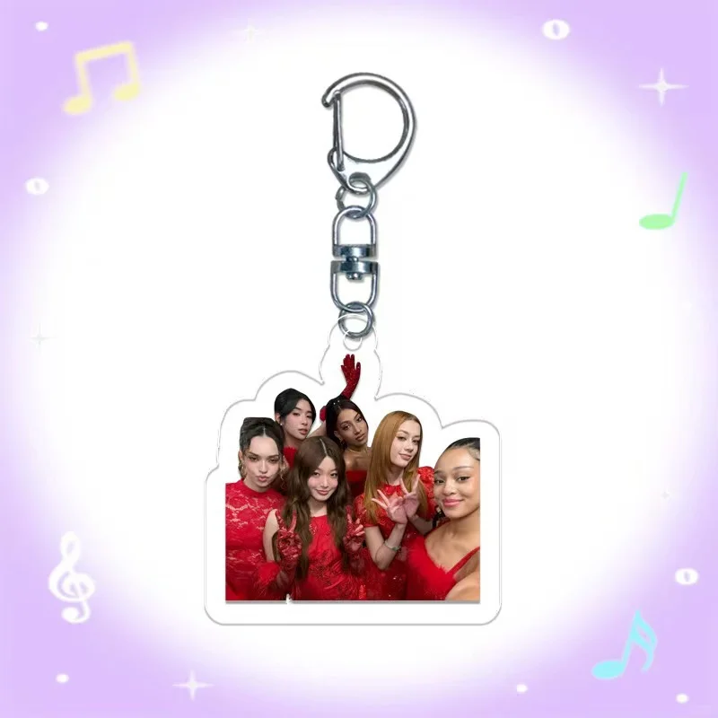 Idol K&Katseye Keychains Kpop Girl Birthday Party Favors Gift Bag Fillers School Carnival Rewards Fans Gifts Kids Party Supplies