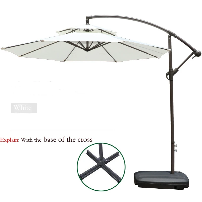 garden umbrella terrace large parasol stand balcony umbrella outdoor Roman umbrella