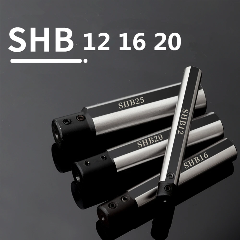 작은 텅스텐 스틸 보링 공구 홀더, 작은 직경 홀더, 절단 브래킷, SHB12 mm,16mm,20mm, 직경 3mm, 4mm, 5mm, 6mm, 7mm, 8mm, 10mm, 12mm