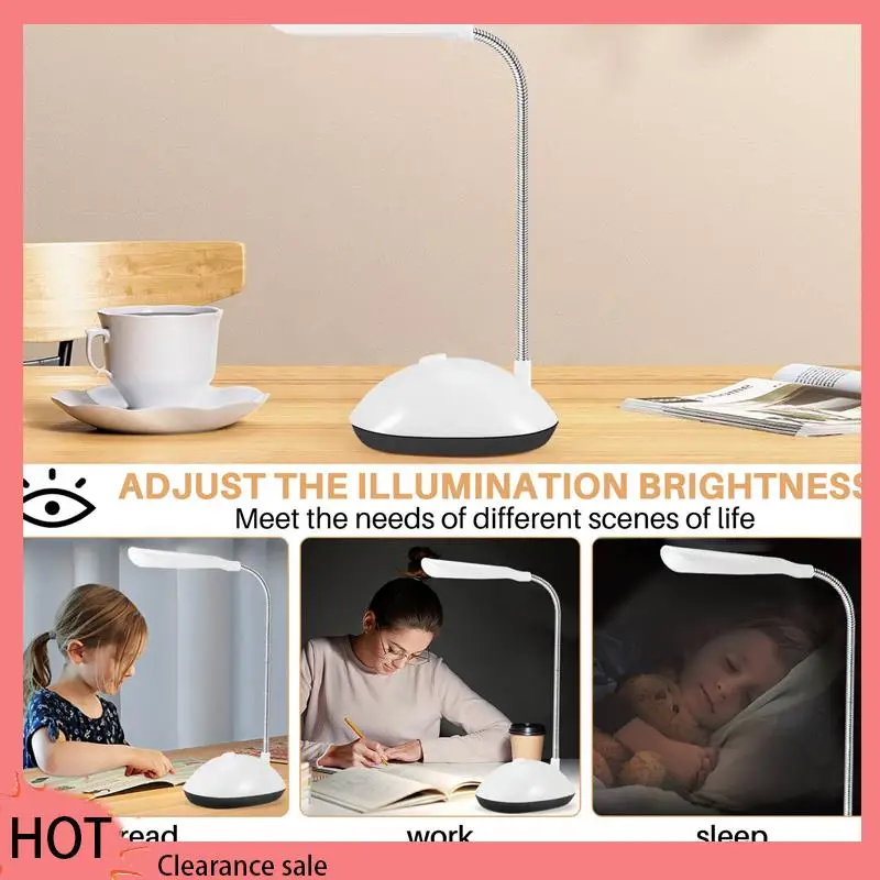 

A88Z Light LED Desk Lamp 360 Degree Rotating Eye Protection Kids Student Reading Light LED Desk Lamp For Home ,White