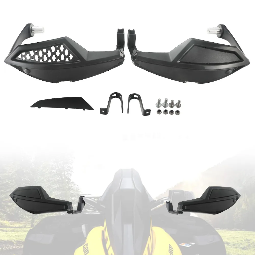 ATV Mão Guarda Defletor de Vento, Guiador Protector Kit para Can-Am Outlander 450 500 650 800 1000 Renegade DS G2 G2L G2S